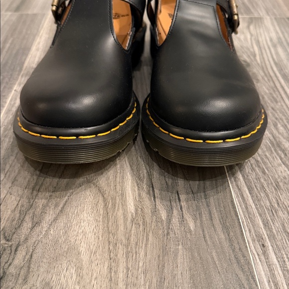 Dr. Martens Polley Smooth Leather Mary Janes - Picture 8 of 16